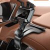 New Car Phone Holder Rotary Adjustable Navigation Car Phone Stand Multi-Function With Parking Card Automotive Goods